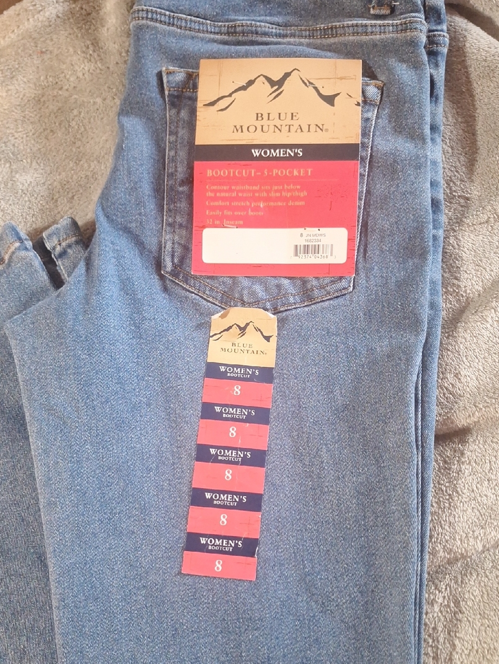 NWT Classic  Women’s Boot Cut Jeans - Blue